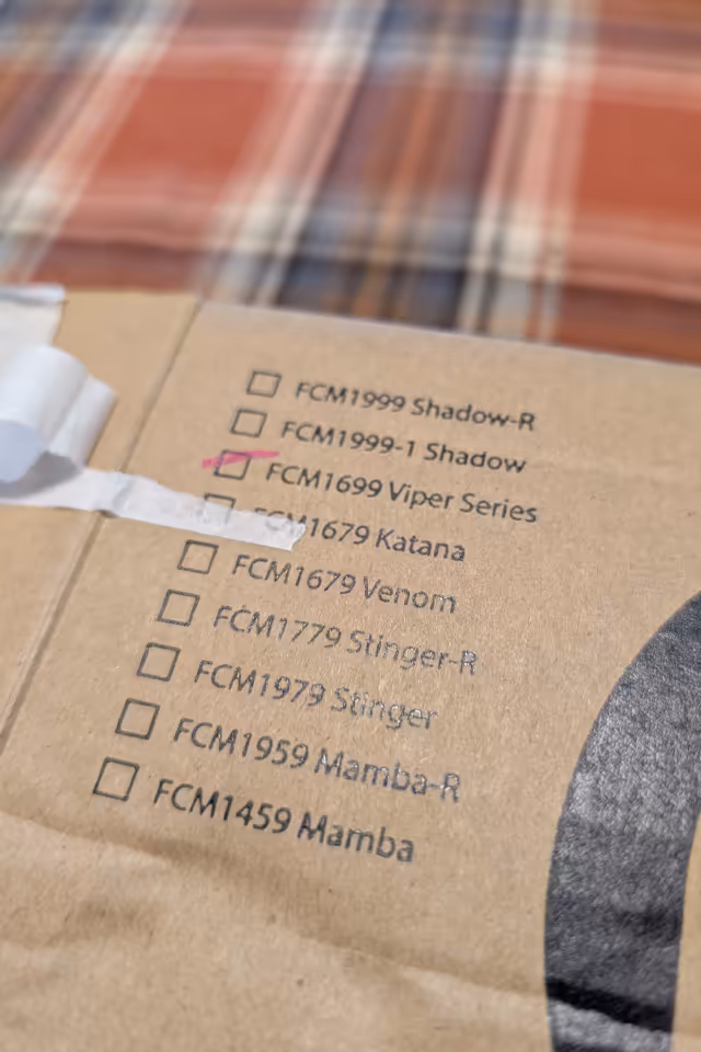 Ceepo Viper — Détail de la boîte originale